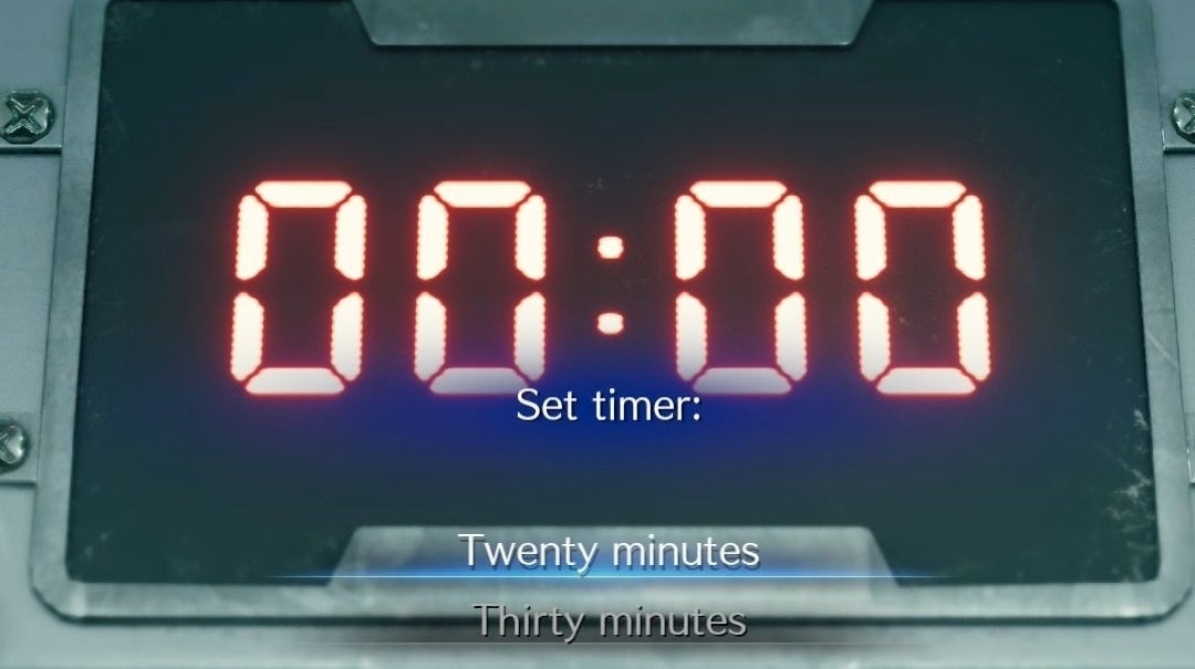 Final Fantasy 7 Remake Timer choice How to beat first boss Scorpion